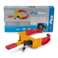 PROPLUS 341341 Radkralle Parkkralle Wegfahrsperre PKW Wohnwagen Anhänger bis Ø 265mm