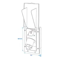 PROPLUS 373505BK CEE Einspeisestecker Aussensteckdose 220-240V 16A IP44 3-polig schwarz