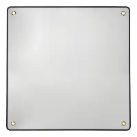 PROPLUS 361230 Alu-Warntafel Warnschild REFLEKTIEREND 50x50cm für Italien