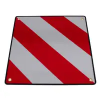 PROPLUS 361234 Alu-Warntafel Warnschild REFLEKTIEREND 50x50cm für Spanien Italien 2in1