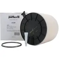 PURFLUX Luftfilter Motorluftfilter inkl. Dichtung für Audi A4 A5 Q5 8K0133843D