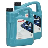 10L 10 Liter ROWE SYNTH RS 5W40 Motoröl Öl MB 229.5 Porsche A40 PSA B712296 VW 502/505.00