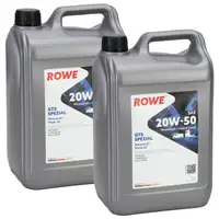 10L 10 Liter ROWE GTS SPEZIAL 20W-50 20W50 Motoröl Öl API SF/CD CCMC D/G2 MIL-L-2104D