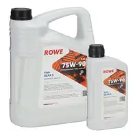 6L 6 Liter ROWE TOPGEAR S SAE 75W-90 Getriebeöl Schaltgetriebeöl API GL-4 GL-5