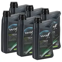 6L 6 Liter WOLF ECOTECH DSG FLUID Automatikgetriebeöl für Doppelkupplungsgetriebe DCT