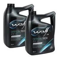 10L 10 Liter WOLF OFFICIALTECH ATF 9G Automatikgetriebeöl für MERCEDES 9-Gang MB 236.17