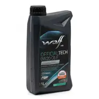 7L WOLF OFFICIALTECH 0W20 C6 F Motoröl + FEBI Ölfilter FORD Focus 4 MK4 1.5 EcoBlue