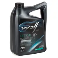 5L WOLF 0W30 LL III FE Motoröl + HIRSCHER Ölfilter VW Golf 7 Passat B8 T6 1.6/2.0 TDI