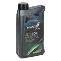 1L 1 Liter WOLF ECOTECH 0W30 C3 FE Motoröl Öl BMW LL-04 MB 229.51 FIAT 9.55535-DS1/GS1