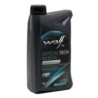 1L 1 Liter WOLF OFFICIALTECH 5W30 C4 Motoöl Öl MB 229.51 RENAULT RN0720 FIAT 9.55535-S4