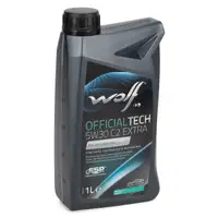 1L 1 Liter WOLF OFFICIALTECH 5W30 C2 EXTRA Motoröl Öl PSA B71 2290 FIAT 9.55535-S1