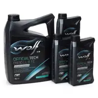 8L 8 Liter WOLF OFFICIALTECH 0W30 LL III FE Motoröl Öl BMW LL-04 MB 229.51 VW 504/507.00