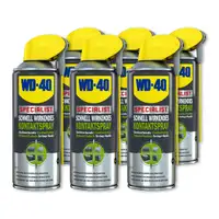 WD-40 SPECIALIST 49368 Kontaktspray Kontaktreiniger Elektronikspray 6x 400ml