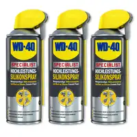 WD-40 SPECIALIST 49377 Silikonspray Hochleistungssilikonspray 3x 400ml