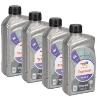 4L 4 Liter TOTAL TRAXIUM GEAR 8 75W-80 Getriebeöl API GL-4 GL-4+ PSA B71 2330