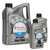 7L 7 Liter TOTAL QUARTZ 7000 ENERGY Motoröl Öl 10W-40 10W40 VW 501.01/505.00