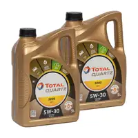 10L 10 Liter TOTAL Motoröl Öl QUARTZ 9000 NFC 5W-30 ACEA A5/B5 FORD WSS-M2C913-D