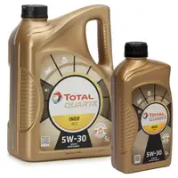 6L 6 Liter TOTAL QUARTZ INEO MC3 5W-30 Motoröl MB 229.52 BMW LL-04 VW 505.01