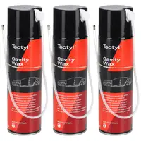 3x 500ml TECTYL 887096 Cavity Wax Amber Hohlraumwachs Korrosionsschutzmittel