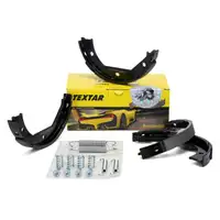 TEXTAR 91049300 Bremsbacken + Federn Satz BMW E81-88 E46 E90-93 F30-34 F32-36 E39 X1 E84