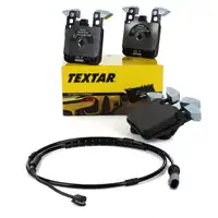 TEXTAR 2502902 Bremsbeläge + Wako BMW 1er F20 F21 2er F22 F23 3er F30-34 4er F32-36 hinten