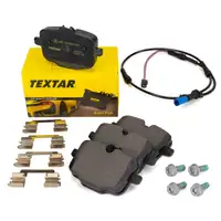 TEXTAR 2470401 Bremsbeläge + Wako BMW 5er G31 Touring 6er G32 Gran Turismo hinten