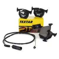 TEXTAR 2148703 Bremsbeläge + Wako BMW X3 E83 2.0-30i 2.0-35d bis 08.2010 hinten