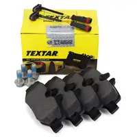 TEXTAR 2400801 Bremsbeläge + Wako MERCEDES Viano Vito / Mixto W639 hinten