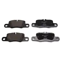 TEXTAR 2455402 Bremsbeläge + Warnkontaktkabel PORSCHE Panamera (970) hinten