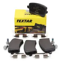 TEXTAR 2460602 Bremsbeläge AUDI A4 B8 A5 8T 8F Q5 8RB PR-1KW/2EH/2EK hinten 8K0698451L