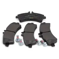 TEXTAR 2921702 Bremsbeläge + Warnsensor MERCEDES Sprinter B906 VW Crafter 30-50 hinten