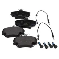 TEXTAR 2146304 Bremsbeläge + Wako für DACIA Logan Sandero RENAULT Clio Megane Twingo vorne