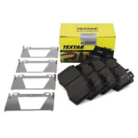 TEXTAR 2374502 Bremsbeläge MERCEDES W203 C219 W211 W220 vorne 004420902041