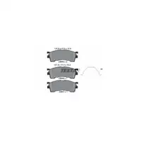 TEXTAR Bremsbeläge Bremsbelagsatz für Mazda 323 626 MX-6 Premacy Xedos 6 vorne