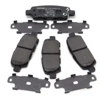 TEXTAR Bremsscheiben + Bremsbeläge NISSAN Qashqai 1 X-Trail 1 2 RENAULT Koleos 1 hinten