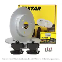 TEXTAR Bremsscheiben + Bremsbeläge VW Transporter T4 15 Zoll vorne