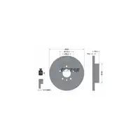 TEXTAR Bremsscheiben + Bremsbeläge VW Transporter T4 15 Zoll vorne