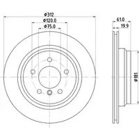 TEXTAR Bremsscheiben Satz BMW 3er E36 M3 3.0/3.2 Z3M 286/321/325 PS hinten