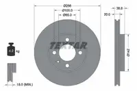 TEXTAR Bremsscheiben + Beläge VW Golf 3 Lupo Polo 6N SEAT Arosa Ibiza 2 vorne