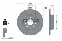 TEXTAR Bremsscheiben + Beläge AUDI Q3 8U VW Passat B6 B7 Tiguan 5N hinten