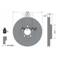 TEXTAR 92157003 Bremsscheiben Satz PSA C5 II III Jump 2 407 Expert FIAT Scudo vorne