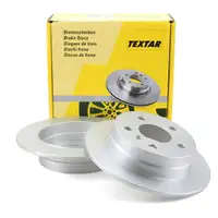 TEXTAR 92132103 Bremsscheiben Satz MERCEDES W169 W245 150-200 160-200CDI hinten