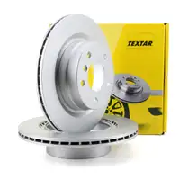 TEXTAR 92133003 Bremsscheiben Satz BMW 1er E81 E87 E88 E82 3er E90 E93 E92 E91 hinten