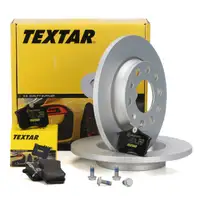 TEXTAR Bremsscheiben + Beläge AUDI A4 (B6 B7) SEAT Exeo (3R) PR-1KP hinten