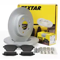 TEXTAR Bremsscheiben + Beläge MERCEDES W177 V177 W247 C/X118 ohne Sportbremsanlage hinten