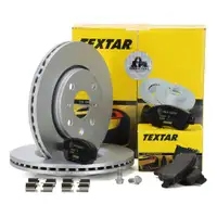 TEXTAR Bremsscheiben + Beläge CITROEN C1 I II PEUGEOT 107 108 TOYOTA Aygo B1 B4 vorne