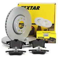 TEXTAR Bremsscheiben + Bremsbeläge OPEL Astra H Corsa D OPC Meriva A B Zafira B vorne