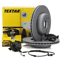 TEXTAR Bremsscheiben + Beläge + Wako BMW 5er F10 F11 520/523i 518/520d vorne