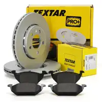 TEXTAR Bremsscheiben + Beläge VW Golf 4 Fox Lupo Polo 5 Vento AUDI A1 8X A3 8L1 vorne