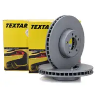 TEXTAR 92182425 Bremsscheiben Satz BMW 5er E60 E61 550i 535d 6er E63 E64 650i 635d vorne